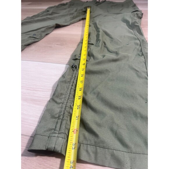 Athleta Women’s Green Iconic Slim Fit Ski Pants – Sleek & Snow-Ready L - Picture 7 of 13